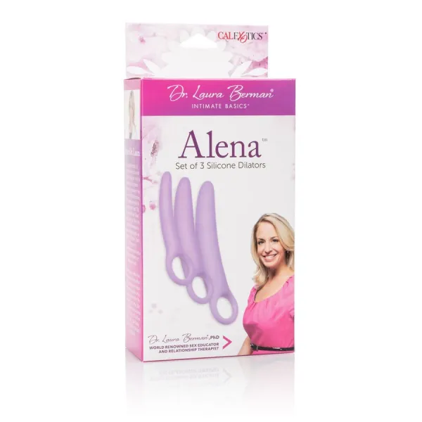 Dr, Laura Berman Alena Set mit 3 Silikon-Dilatatoren von Calexotics | Fesselliebe.de