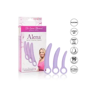 Dr, Laura Berman Alena Set mit 3 Silikon-Dilatatoren von Calexotics