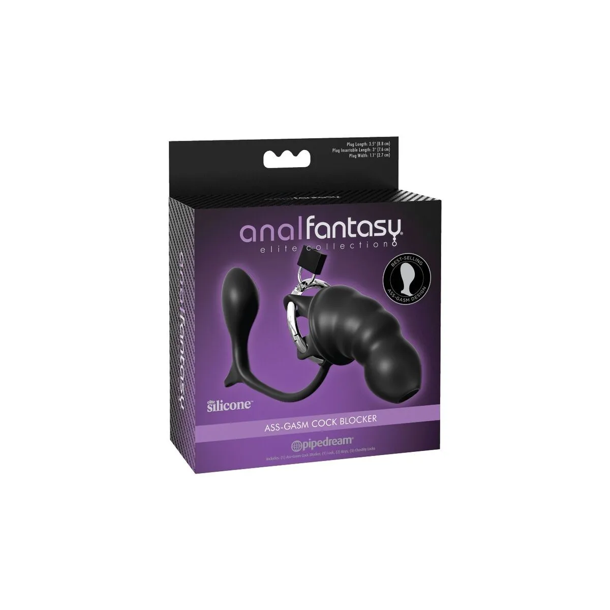 Ass-Gasm Cock Blocker von Anal Fantasy Elite Collection | Fesselliebe.de