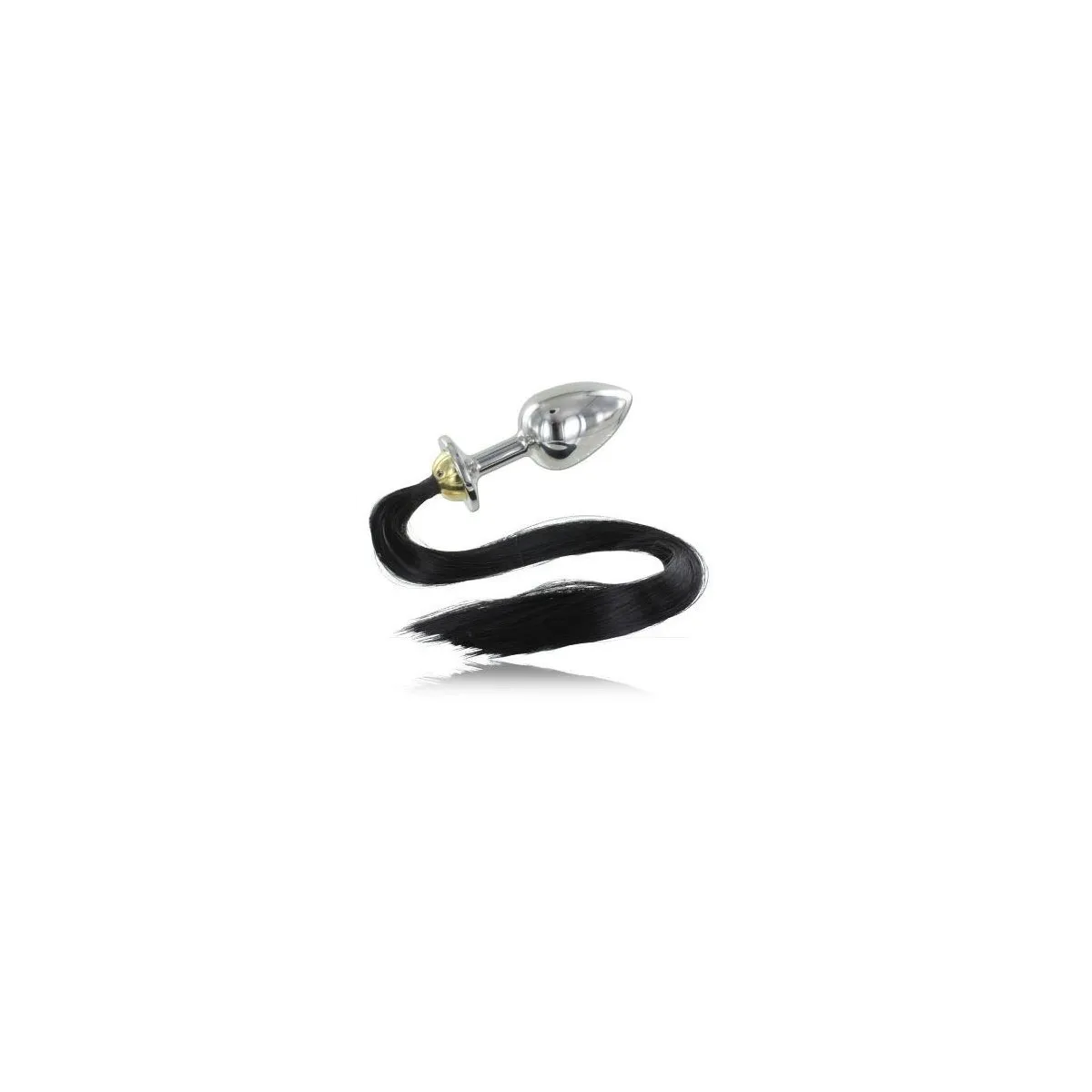 Analstecker aus Stahl mit Schwanz 8,89 cm von Metal Hard | Fesselliebe.de