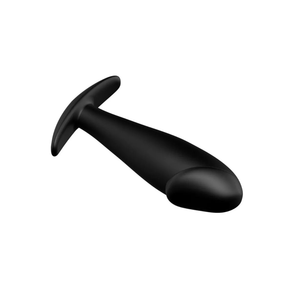 Anal Plug Silikon Penisform Schwarz von Pretty Love Bottom | Fesselliebe.de