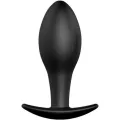 Anal Plug Silikonanker 8,5 cm Schwarz von Pretty Love Bottom