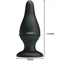 Ergonomischer Silikonstecker 15,4 cm von Pretty Love Bottom
