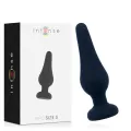 Analplug Pipo S Schwarzes Silikon 9,8 cm von Intense Anal Toys