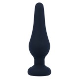 Analplug Pipo S Schwarzes Silikon 9,8 cm von Intense Anal Toys | Fesselliebe.de