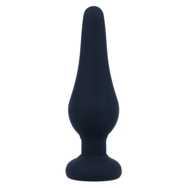 Analplug Pipo S Schwarzes Silikon 9,8 cm von Intense Anal Toys | Fesselliebe.de