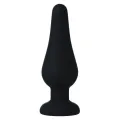 Analplug Pipo M Schwarzes Silikon 11 cm von Intense Anal Toys
