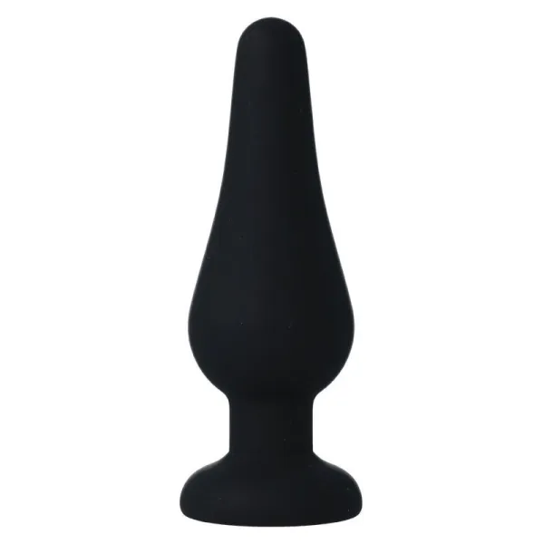 Analplug Pipo M Schwarzes Silikon 11 cm von Intense Anal Toys | Fesselliebe.de