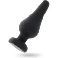 Analplug Pipo L Schwarzes Silikon 13 cm von Intense Anal Toys