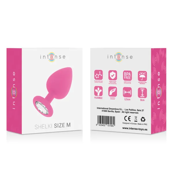 Shelki M Anal Plug Fuchsia von Intense Anal Toys | Fesselliebe.de