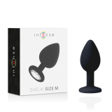 Shelki M Anal Plug Schwarz von Intense Anal Toys | Fesselliebe.de