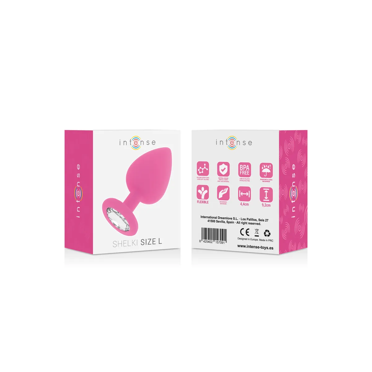 Shelki L Plug Anal Fuchsia von Intense Anal Toys | Fesselliebe.de