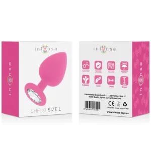 Shelki L Plug Anal Fuchsia von Intense Anal Toys