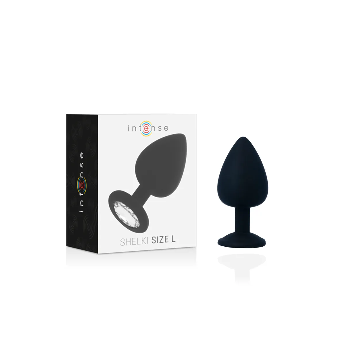 Shelki L Anal Plug Schwarz von Intense Anal Toys | Fesselliebe.de