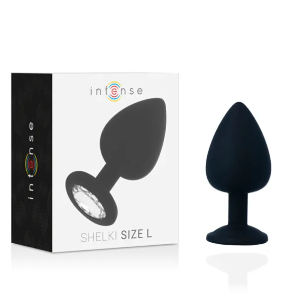 Shelki L Anal Plug Schwarz von Intense Anal Toys | Fesselliebe.de