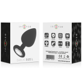 Shelki L Anal Plug Schwarz von Intense Anal Toys | Fesselliebe.de