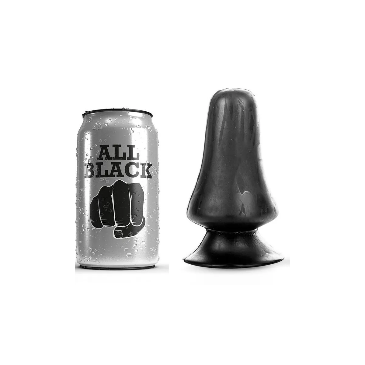 Analplug 12 cm von All Black | Fesselliebe.de