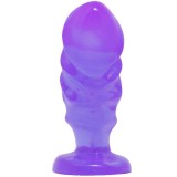 Unisex Analplug mit Lila Farbenem Saugnapf von Baile Anal | Fesselliebe.de