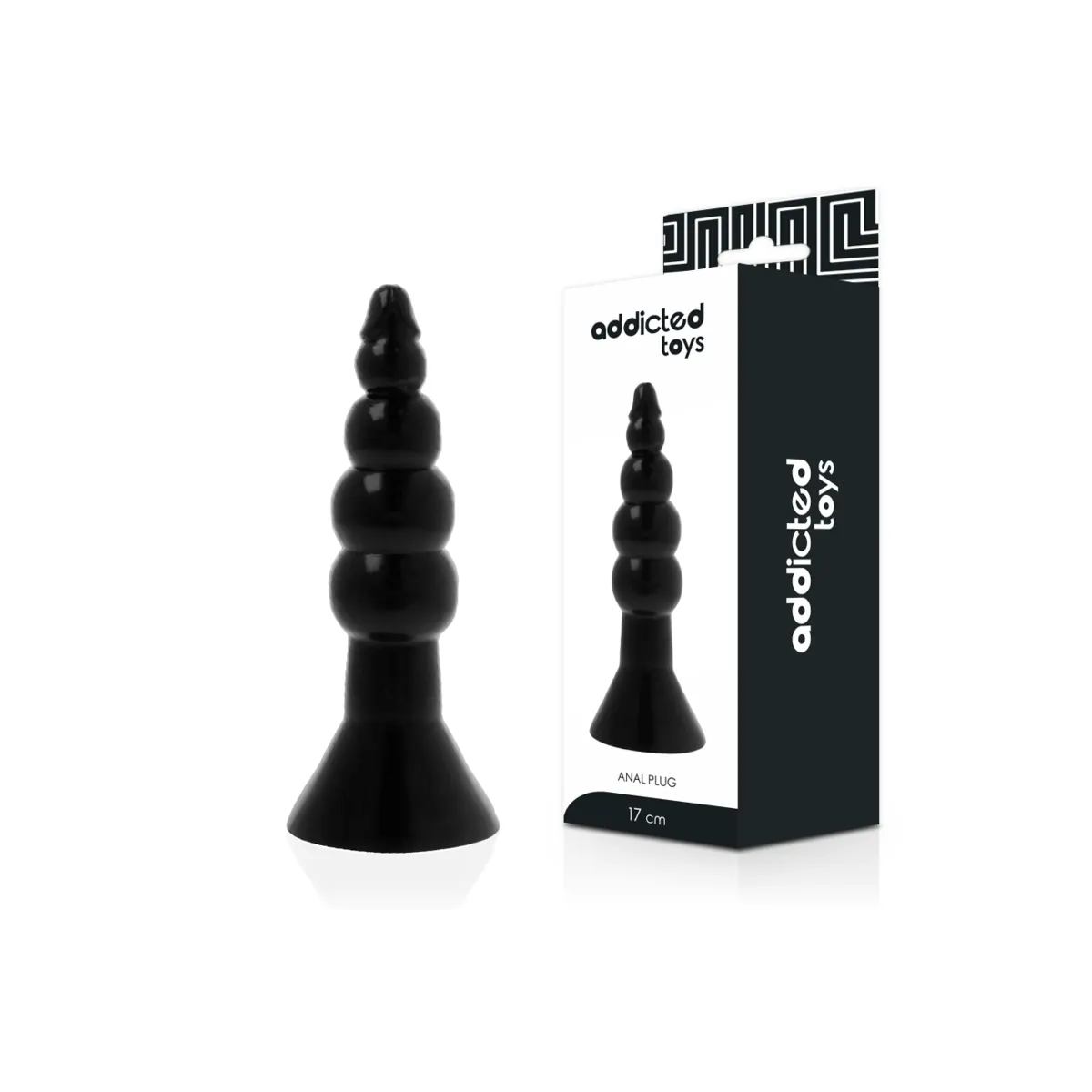 Analplug 17 cm Schwarz von Addicted Toys | Fesselliebe.de