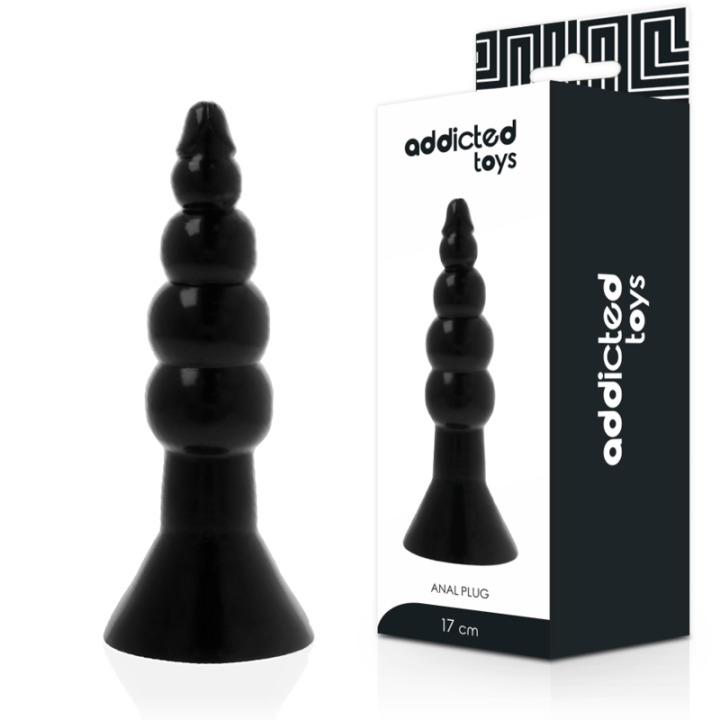 Analplug 17 cm Schwarz von Addicted Toys | Fesselliebe.de