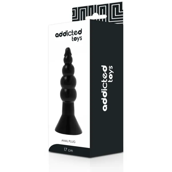Analplug 17 cm Schwarz von Addicted Toys | Fesselliebe.de