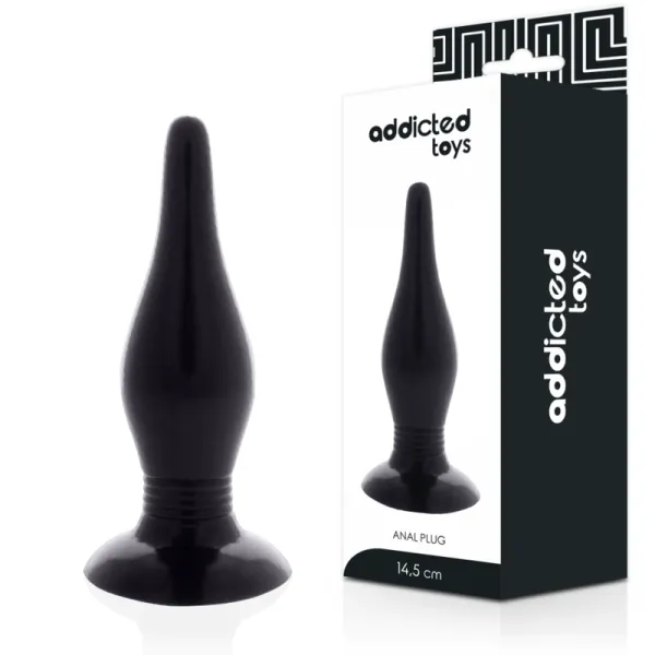 Analplug 14,5 cm Schwarz von Addicted Toys | Fesselliebe.de