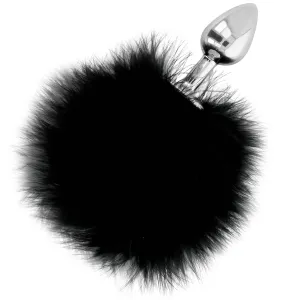 Extra Anal Buttplug mit Schwanz Schwarz 7 cm von Darkness Anal