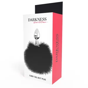 Extra Anal Buttplug mit Schwanz Schwarz 7 cm von Darkness Anal