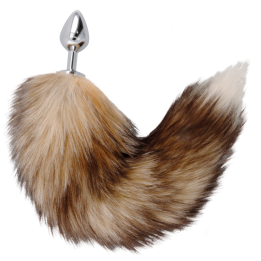 Tail Butt Plug Silver von Darkness | Fesselliebe.de