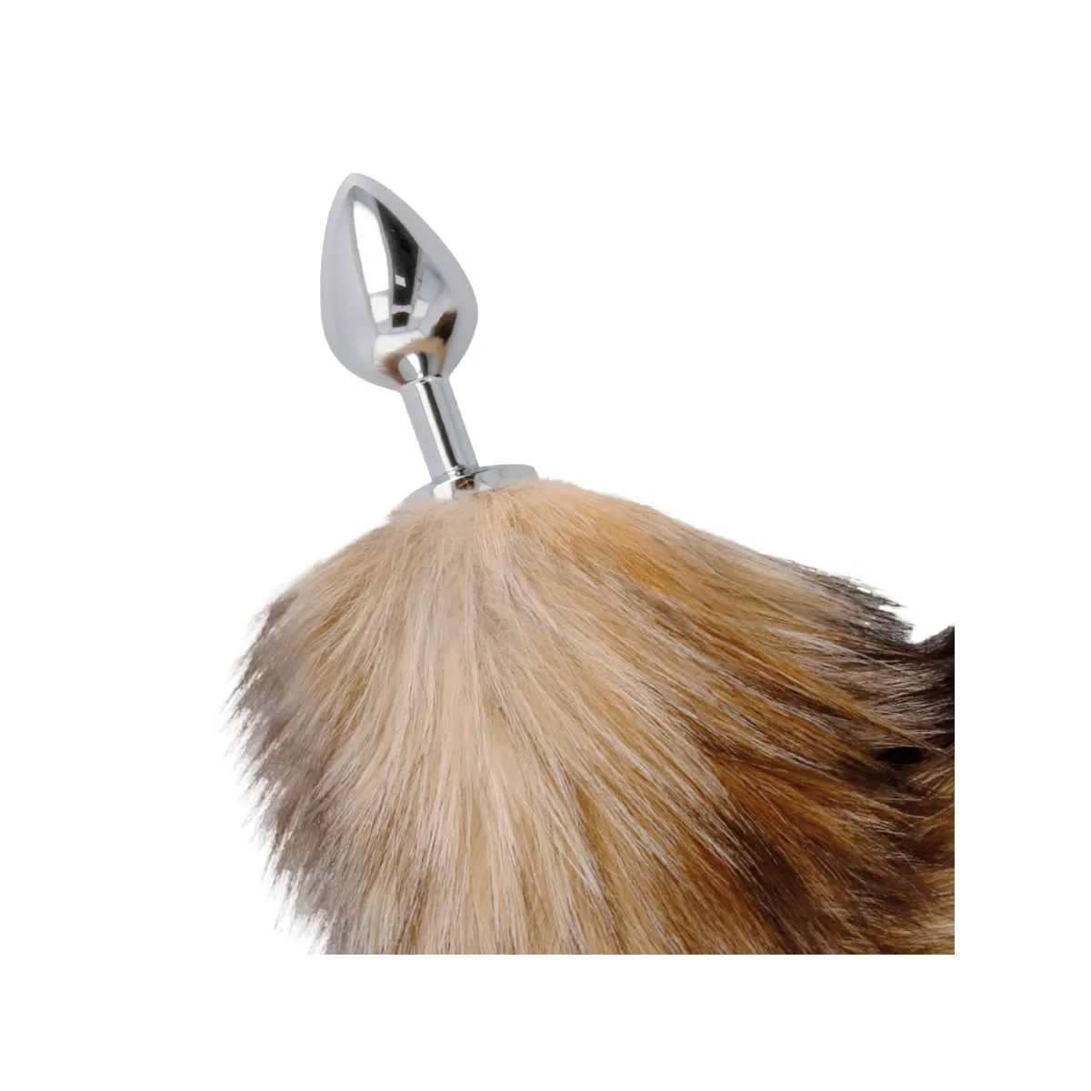 Tail Butt Plug Silver von Darkness | Fesselliebe.de