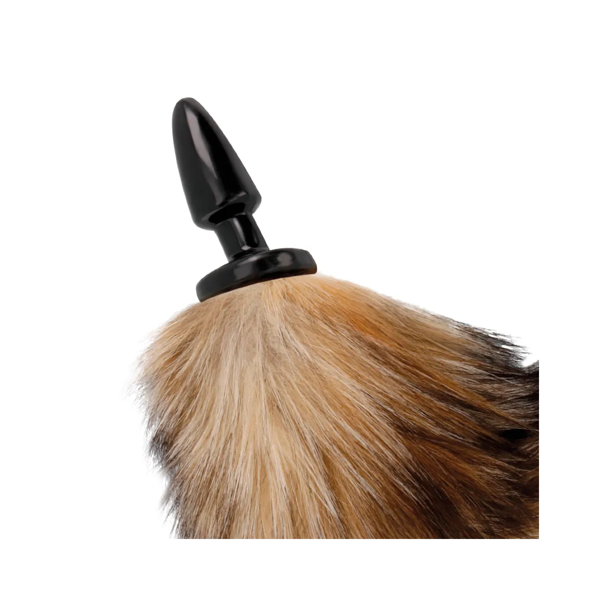 Natürlicher Schwanz mit Silikon-Analsplug 10 cm von Darkness Anal | Fesselliebe.de