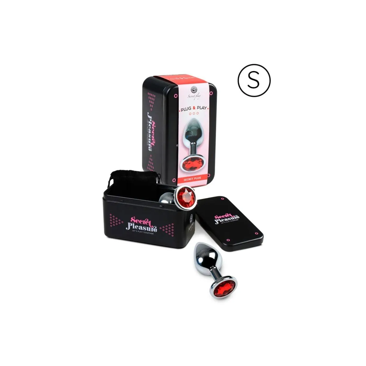 Analplug Rot S von Secretplay Toys | Fesselliebe.de