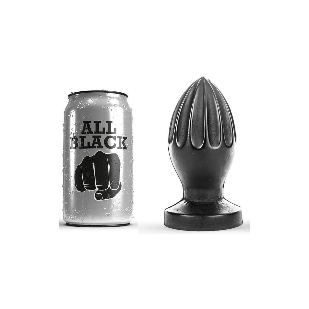 Analstecker 12 cm von All Black | Fesselliebe.de