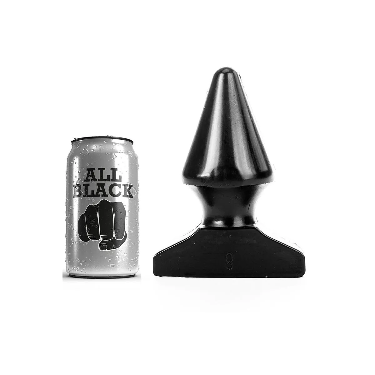 Analplug 17 cm von All Black | Fesselliebe.de