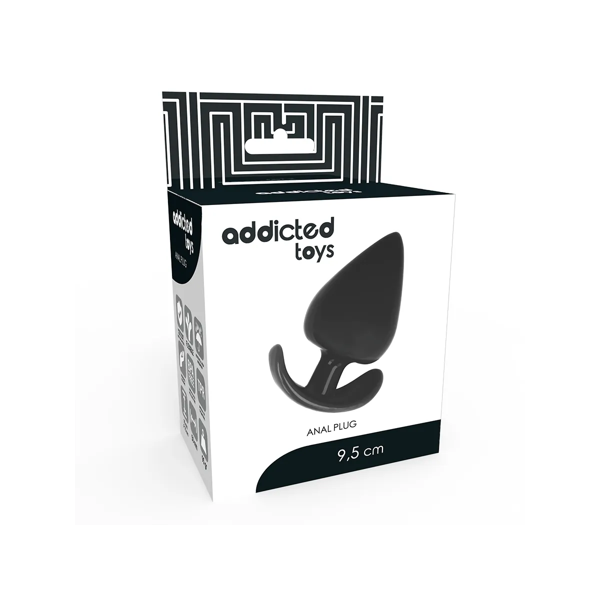 Analplug 9,5 cm von Addicted Toys | Fesselliebe.de