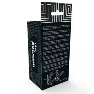 Analplug mit Doppeltem Penisring und Hoden Schwarz von Addicted Toys