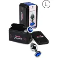 Analplug Grösse L Blau von Secretplay Toys
