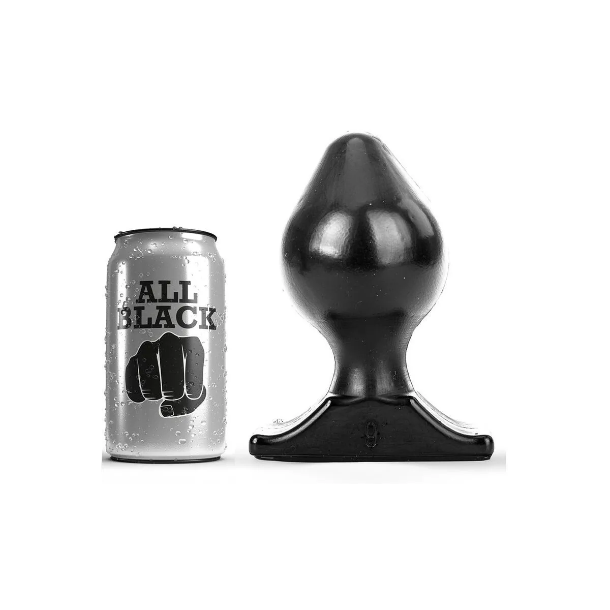 Stecker 16,5 cm von All Black | Fesselliebe.de