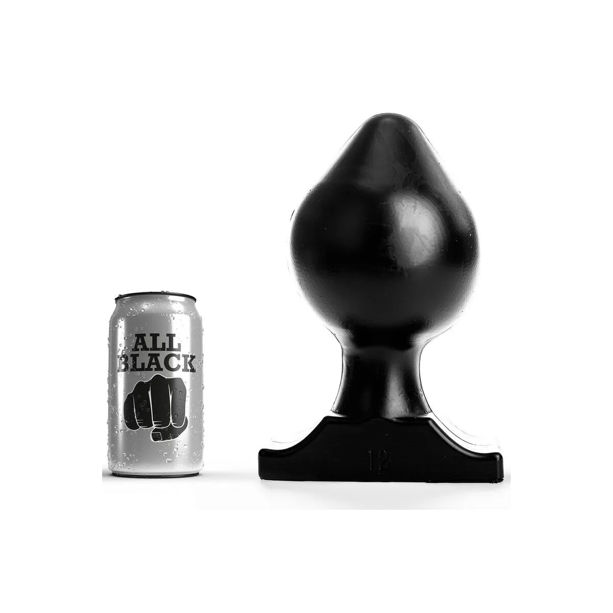 Stecker 22,5 cm 12 Zoll von All Black | Fesselliebe.de