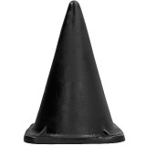Dreieckiger Stecker 30 cm von All Black | Fesselliebe.de