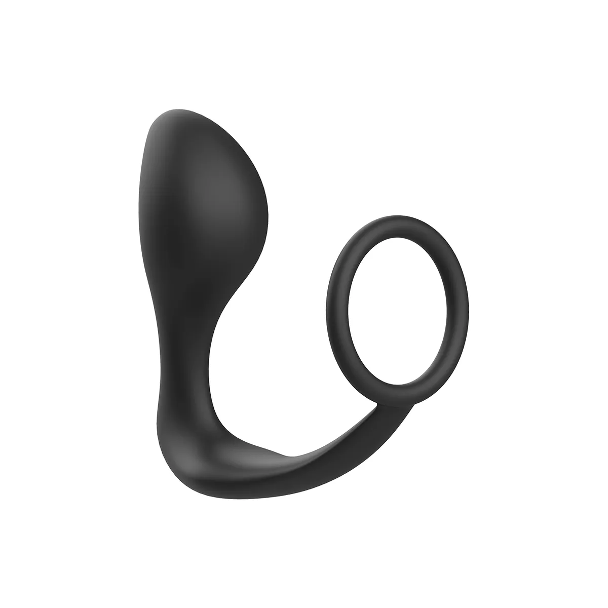 Analplug mit Schwarzem Silikonring von Addicted Toys | Fesselliebe.de