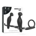 Analplug mit Schwarzem Silikonring 12 cm von Addicted Toys