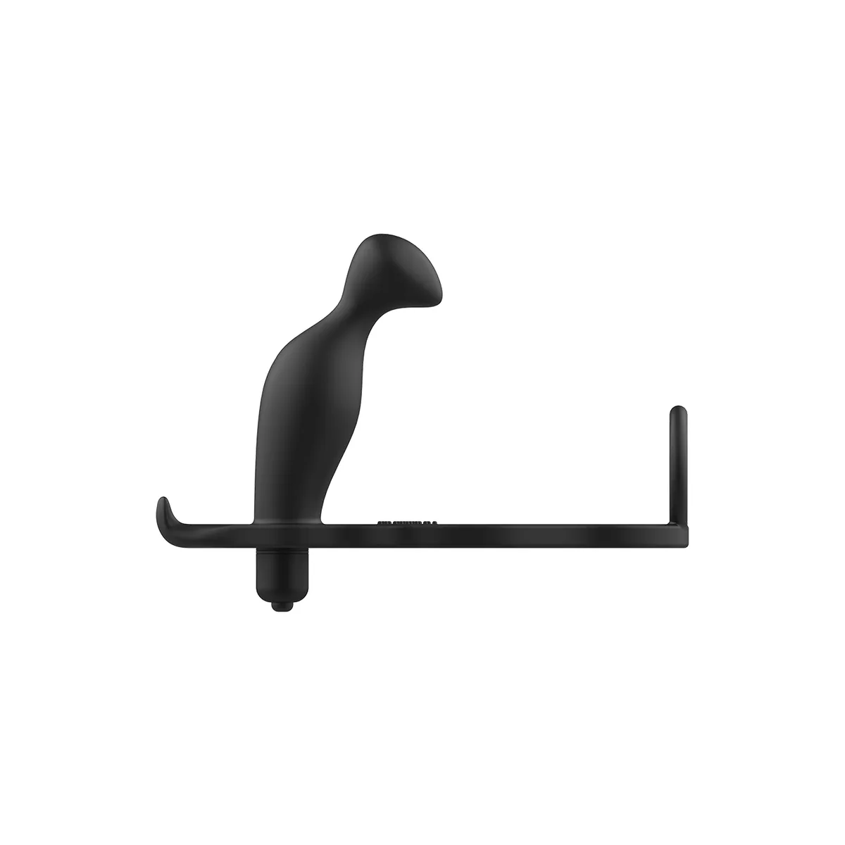 Analplug mit Schwarzem Silikonring 12 cm von Addicted Toys | Fesselliebe.de