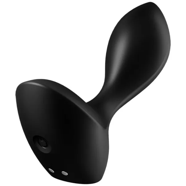 Backdoor Lover Roter Anal Vibrator Stecker Schwarz von Satisfyer Plugs | Fesselliebe.de