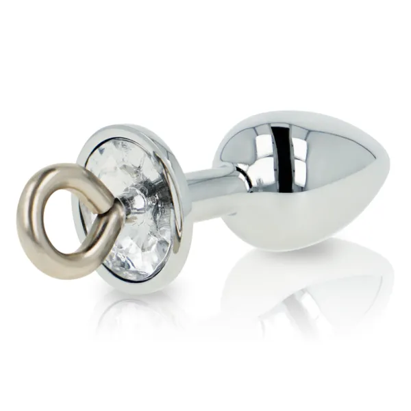 Metall Butt Plug mit Ring von Ohmama Fetish | Fesselliebe.de