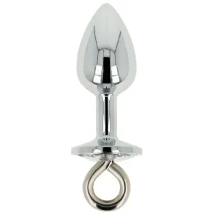 Metall Butt Plug mit Ring von Ohmama Fetish