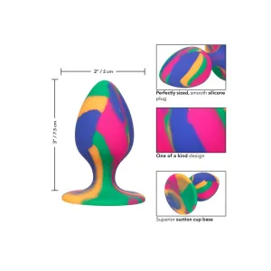 Cheeky Medium Tie-Dye Plug Anal von Calexotics