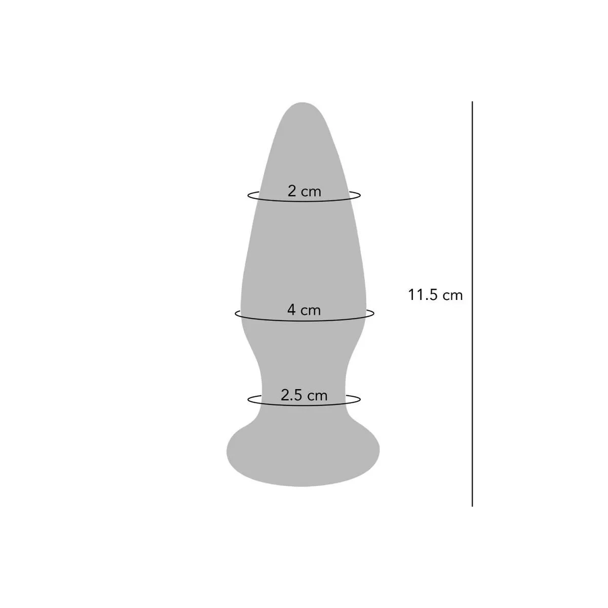 The Shining Vibrierender Glas-Buttplug von Toyjoy | Fesselliebe.de