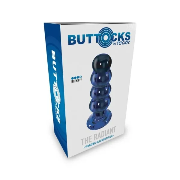 Buttocks der Strahlende Glas-Buttplug von Toyjoy | Fesselliebe.de