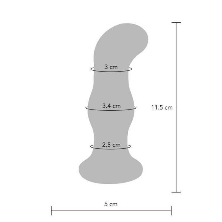 The Gleaming Vibrierender Glas-Buttplug von Toyjoy | Fesselliebe.de